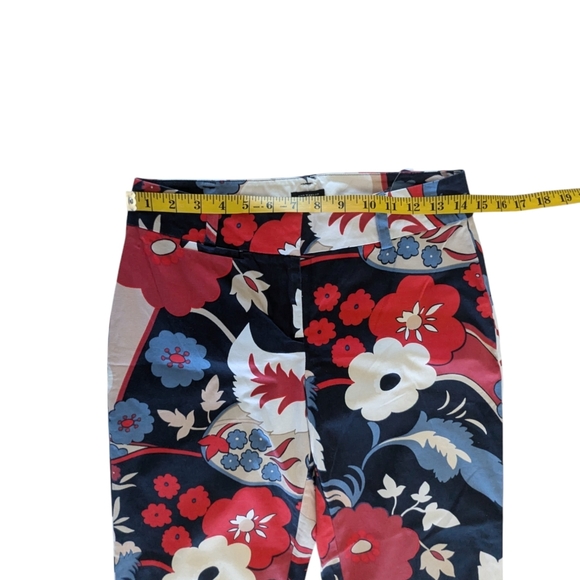 FINAL DAYS $5 Ann Taylor Multi Color Capris Size 0 CLOSET CLOSING - Picture 8 of 9